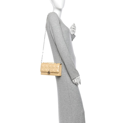Christian Dior Metallic Lambskin Cannage Mini My Dior Bag Beige 2 of 11