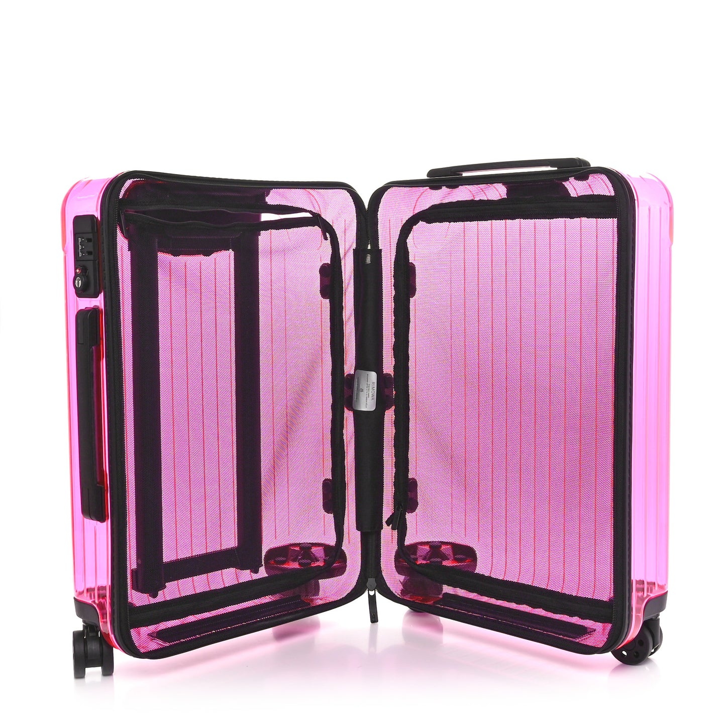 Transparent Polycarbonate Essential Cabin Neon Pink