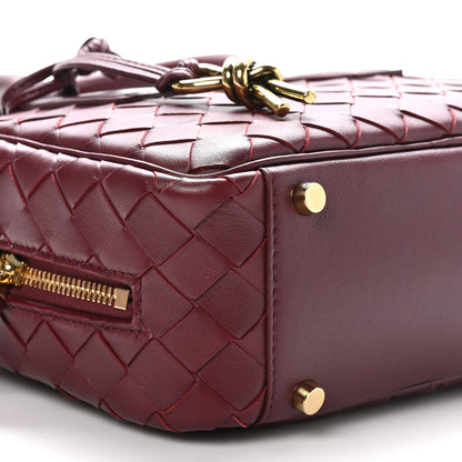 Bottega Veneta Lambskin Intrecciato Small Getaway Barolo 9 of 10