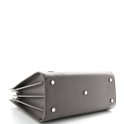 Saint Laurent Grained Calfskin Small Sac De Jour Fog 4 of 10