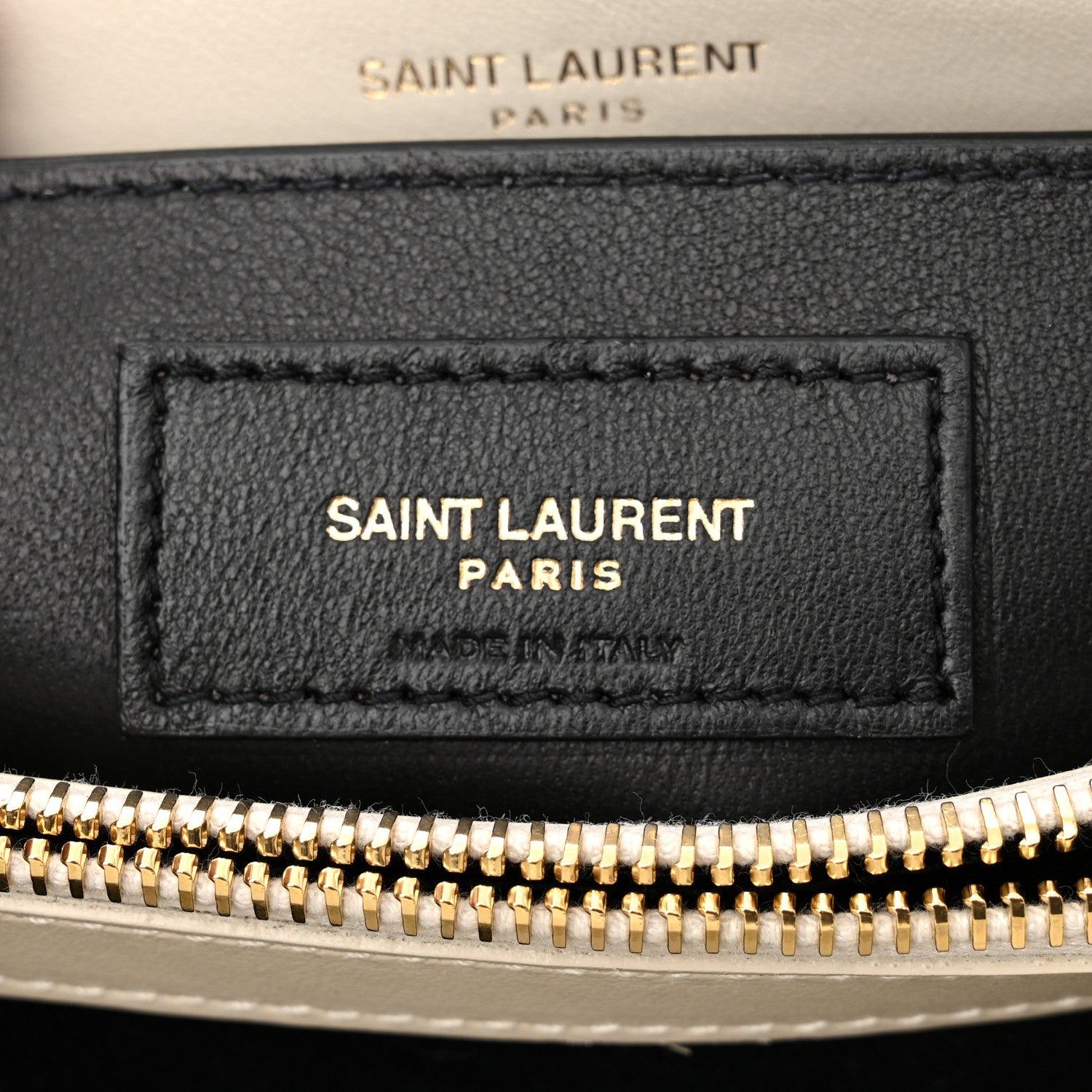 Saint Laurent Calfskin Y Quilted Monogram Small Loulou Chain Satchel Crema Soft 6 of 10