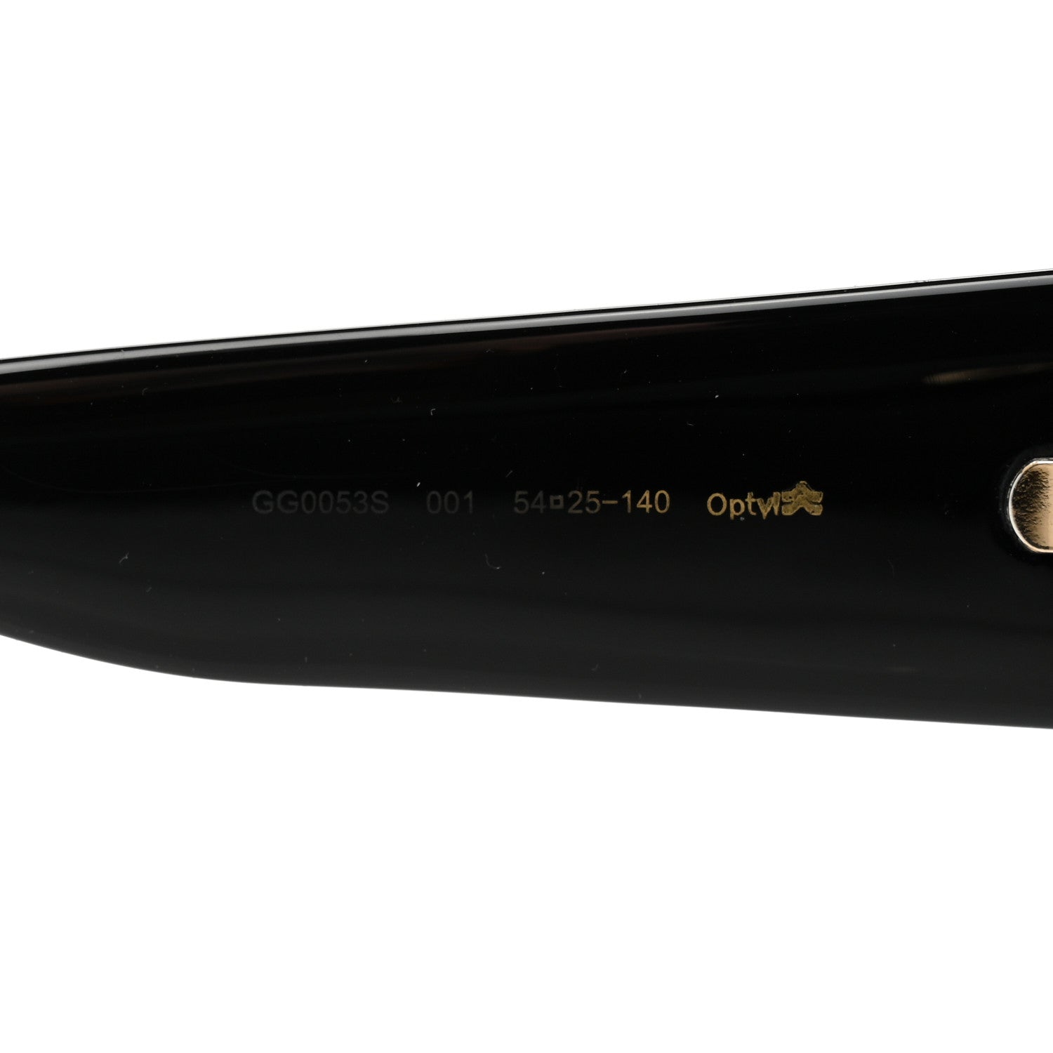 Gucci Acetate Square Frame Sunglasses GG0053S Black 6 of 8