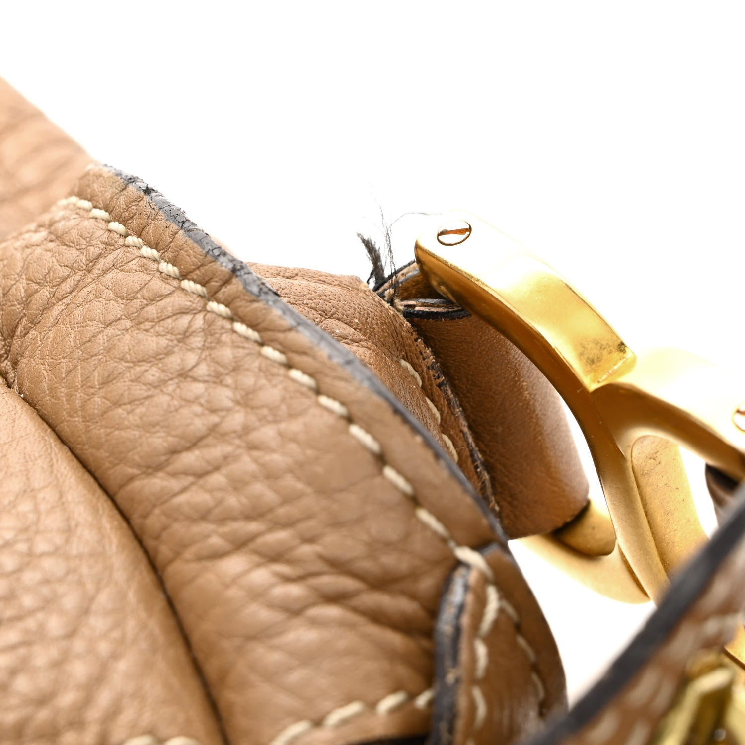Chloe Calfskin Large Marcie Hobo Nut 11 of 12