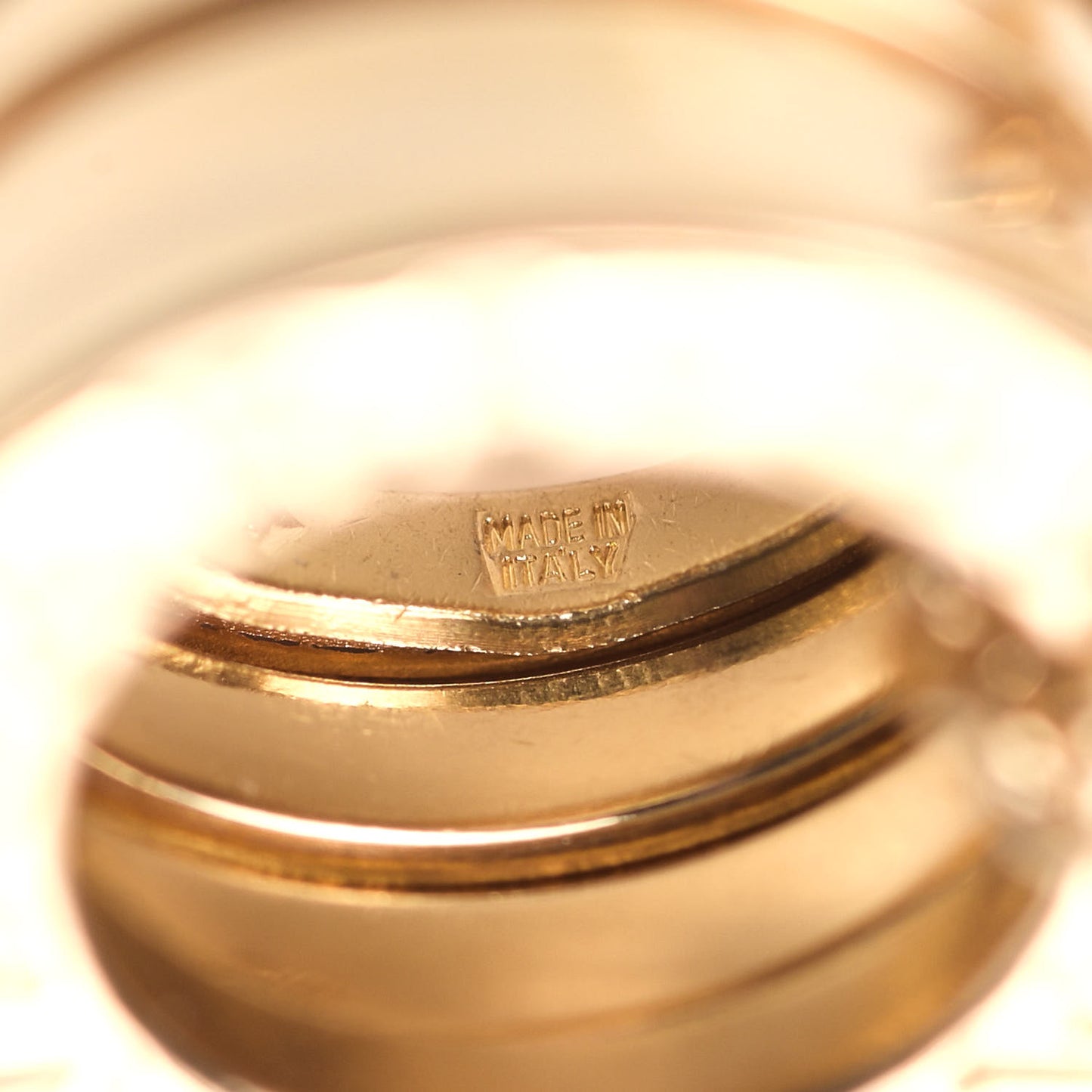 18K Yellow Gold B.Zero1 Pendant Necklace