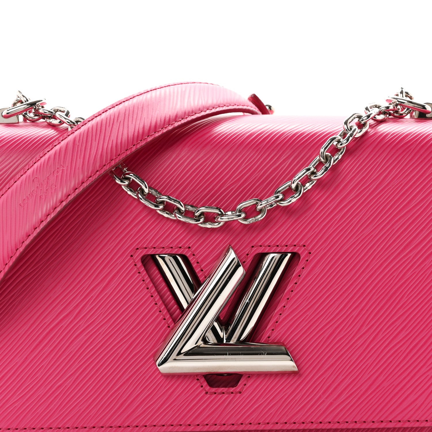 Louis Vuitton Epi Twist Shoulder Bag MM Hot Pink 8 of 10