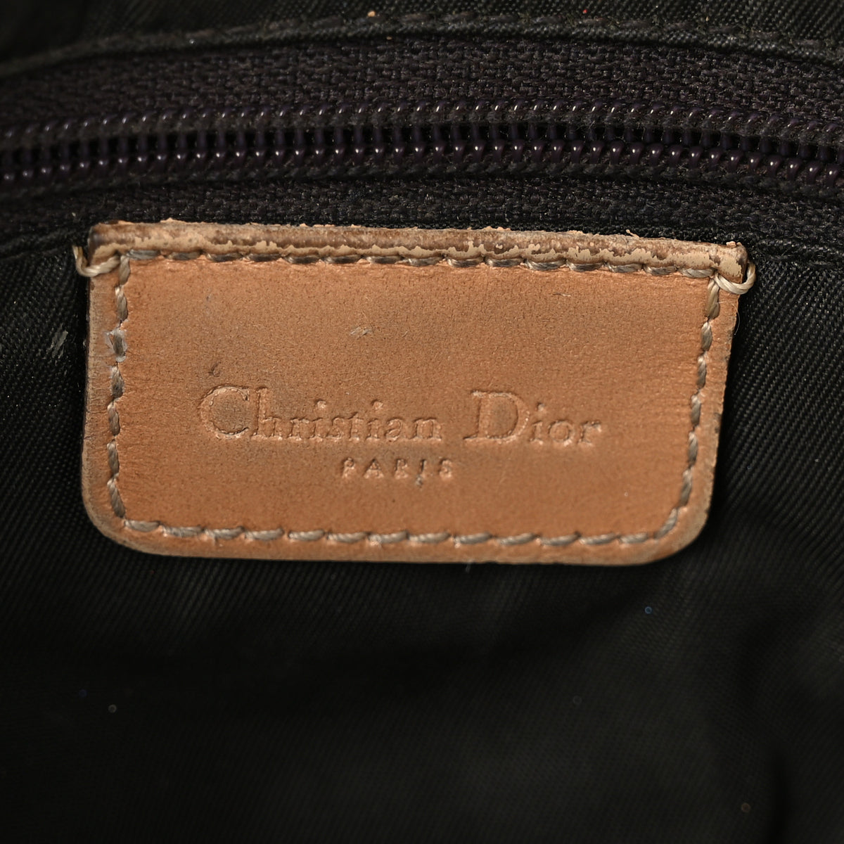 Monogram Saddle Bag Brown