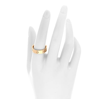 Cartier 18K Yellow Gold 5.5mm LOVE Ring 59 8.75 2 of 5
