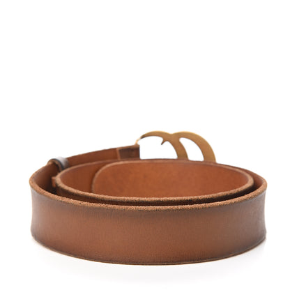 Gucci Faded Calfskin Double G 40mm Belt 85 34 Cuir 2 of 5