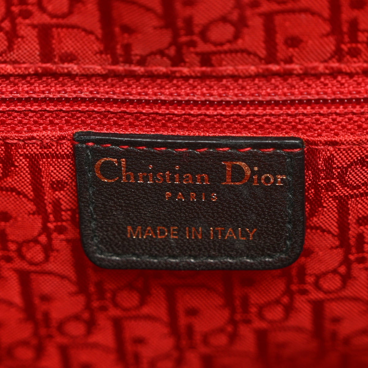 Christian Dior Lambskin Cannage Large Lady Dior Black Black 6 of 12