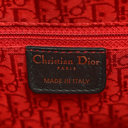 Christian Dior Lambskin Cannage Large Lady Dior Black Black 6 of 12