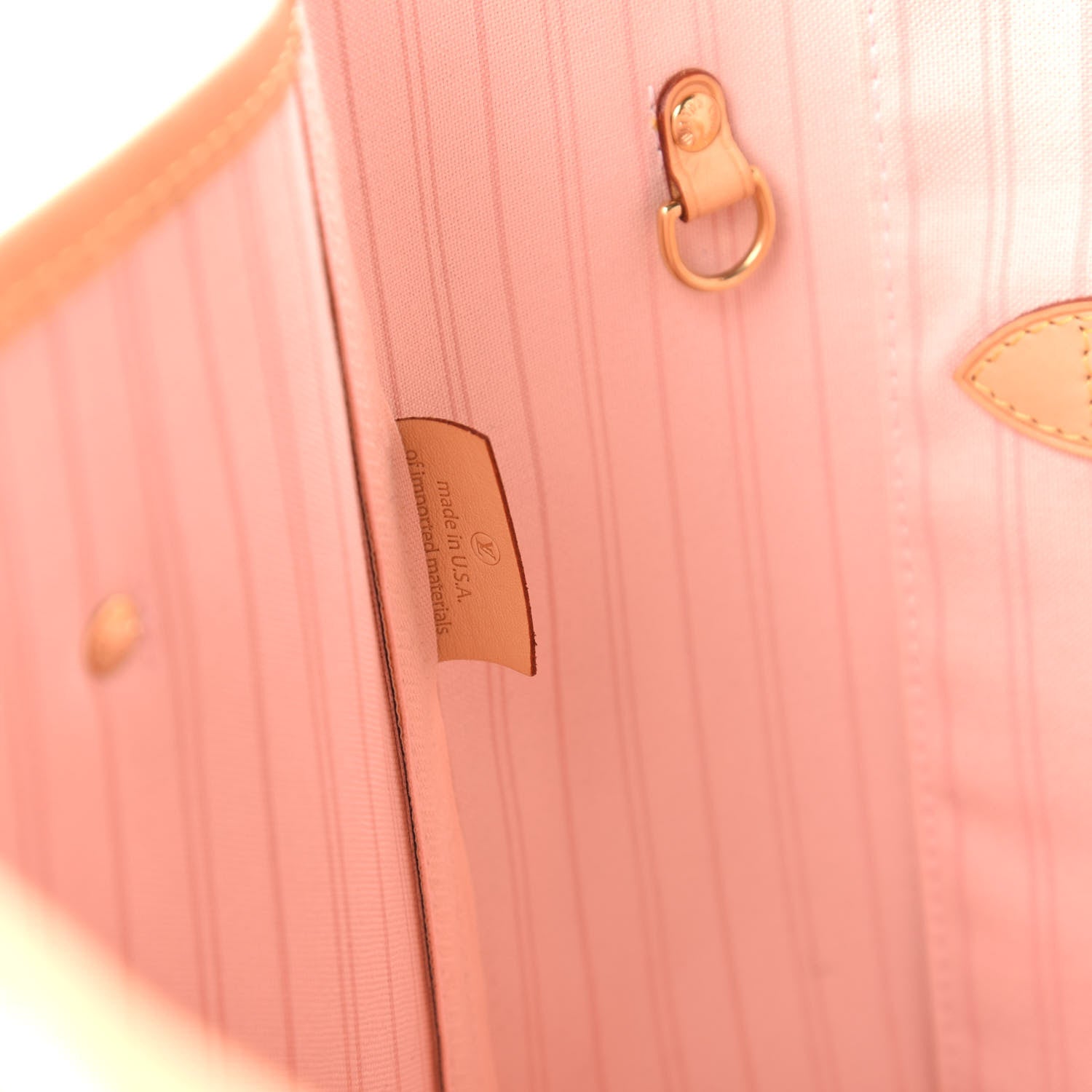 Louis Vuitton Damier Azur Neo Neverfull MM Rose Ballerine 9 of 11