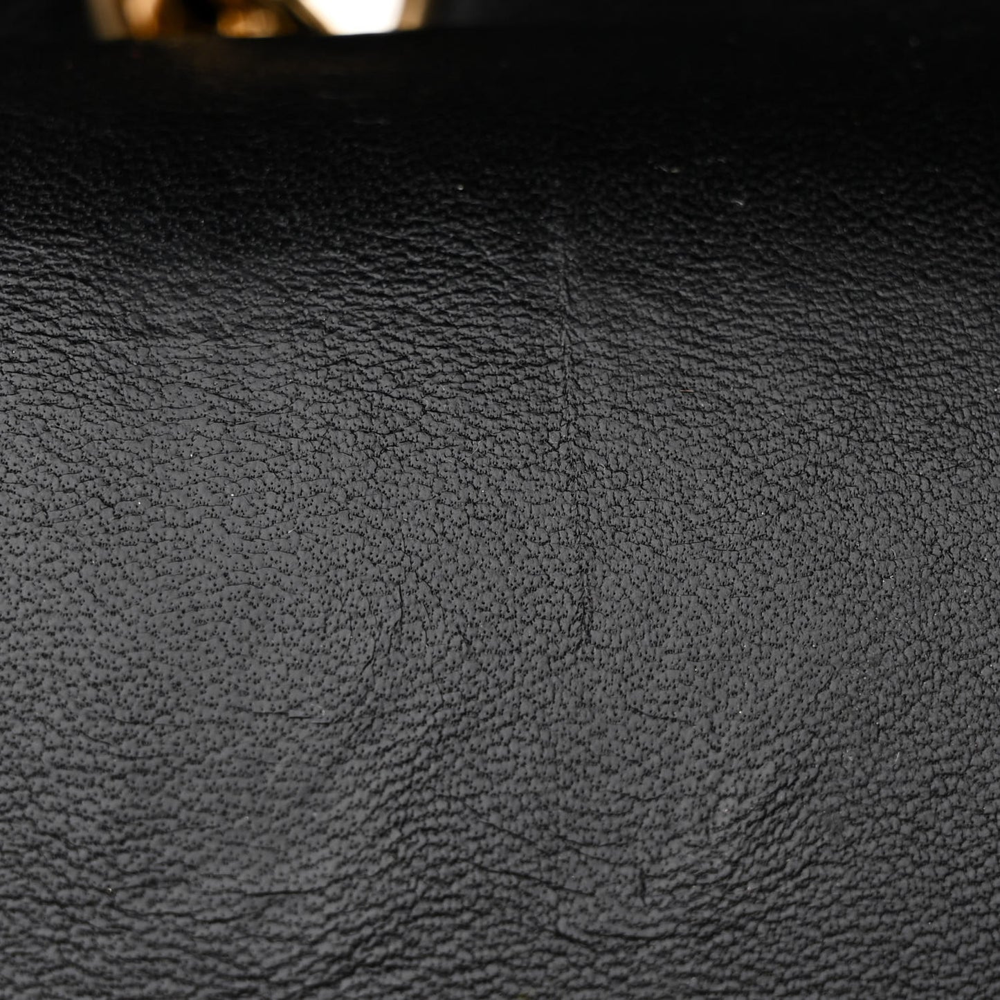 Lambskin Quilted Jumbo Double Flap Black