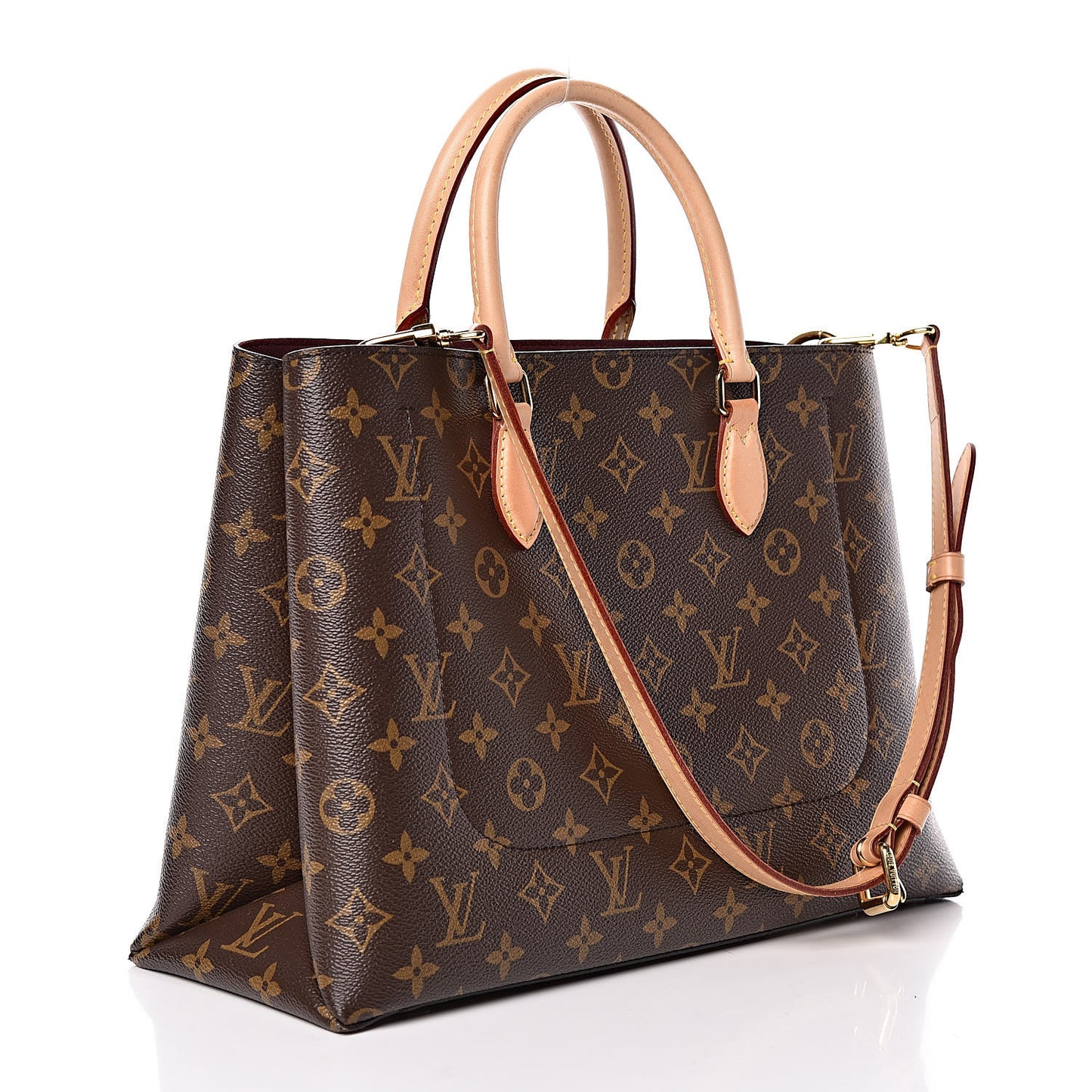 Monogram Flower Tote