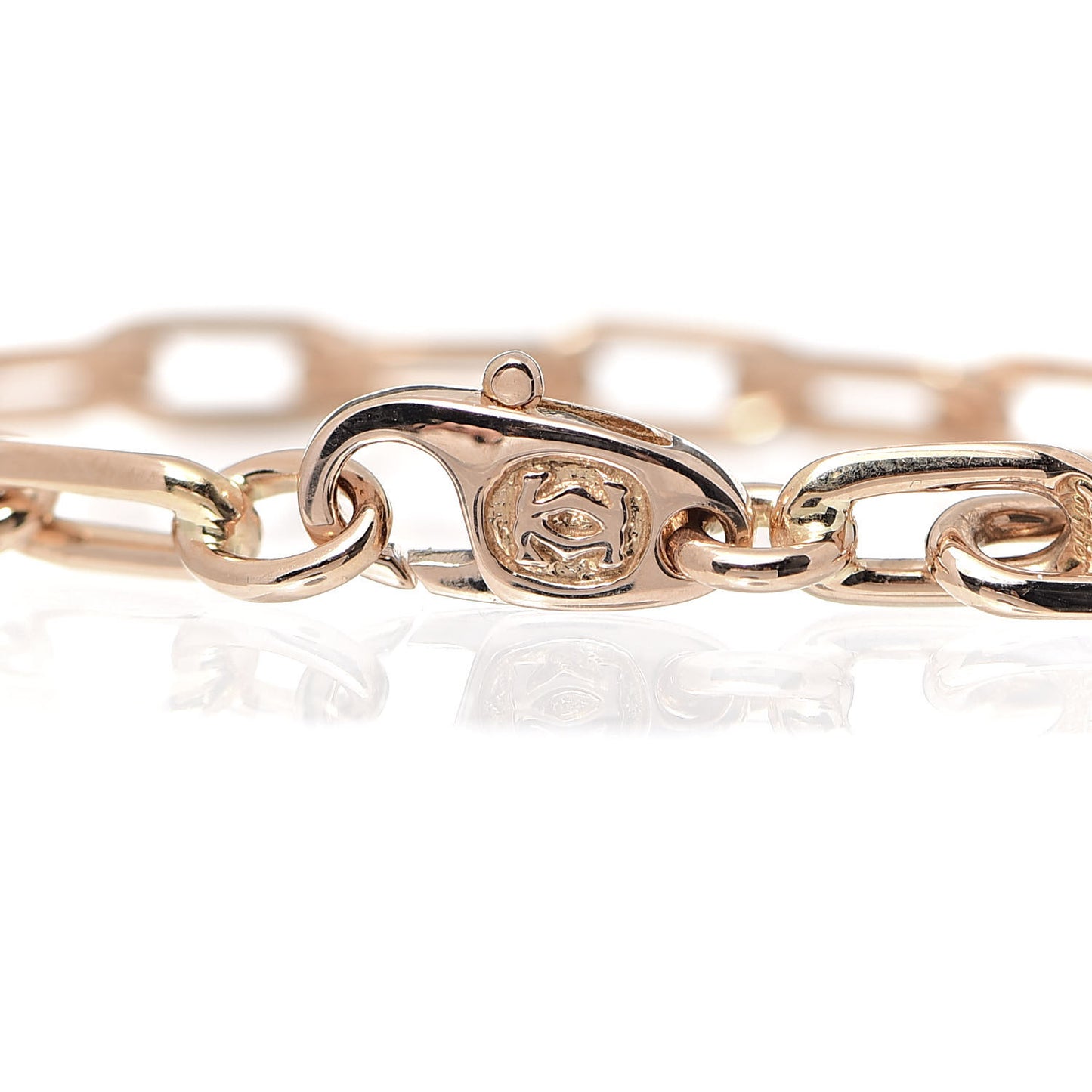 18K Pink Gold Spartacus Link Chain Bracelet