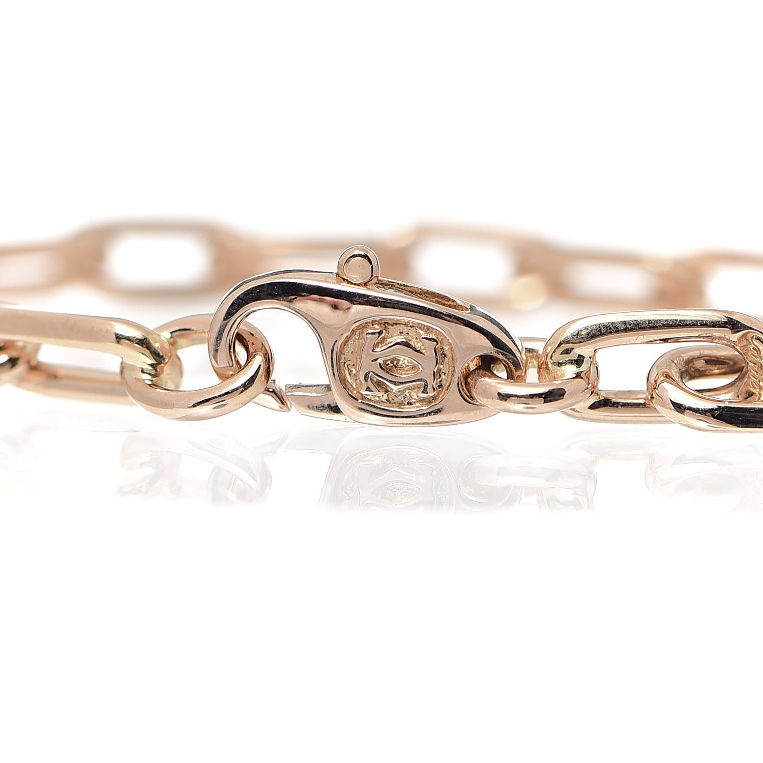 Cartier 18K Pink Gold Spartacus Link Chain Bracelet 4 of 6
