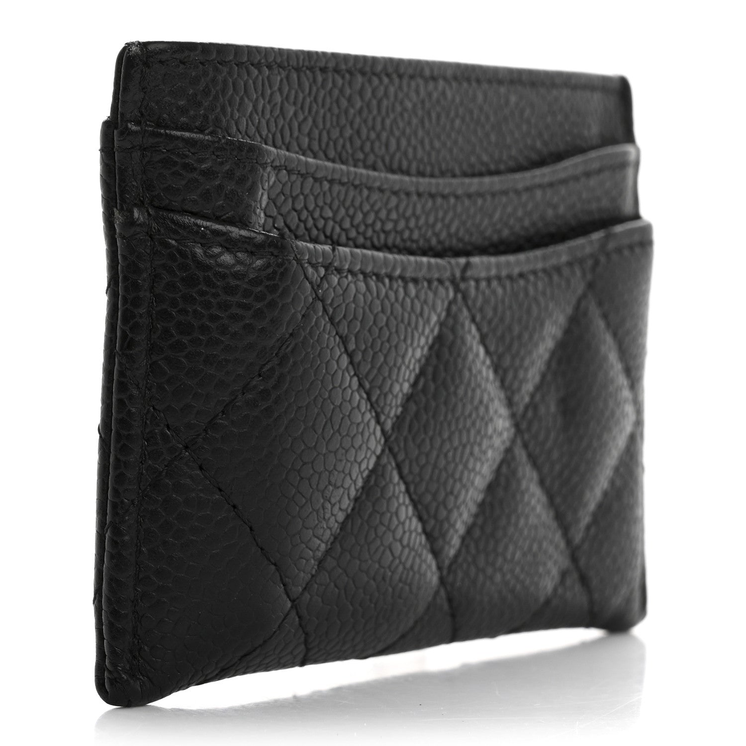 Chanel Caviar Quilted Card Holder Black 3 of 11