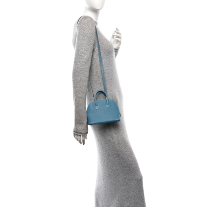 Hermes Chevre Mysore Mini 1923 Bolide Bleu Jean 2 of 11