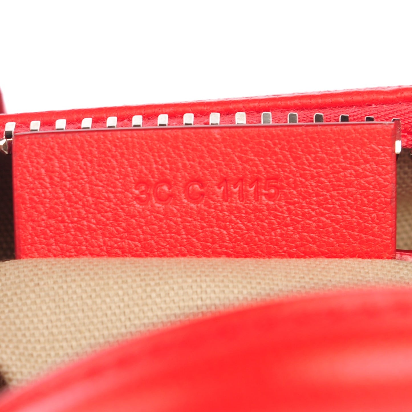Sugar Goatskin Mini Antigona Red