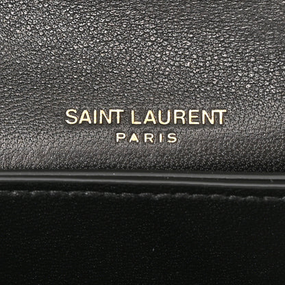 Saint Laurent Lambskin Quilted Micro Gaby Bag Black 5 of 11