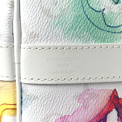 Louis Vuitton Monogram Watercolor Keepall Bandouliere 50 Multicolor 6 of 10