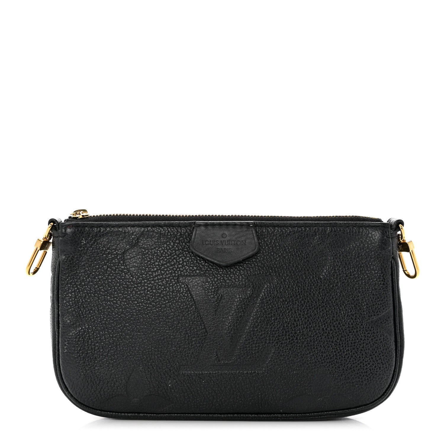 Louis Vuitton Empreinte Monogram Giant Multi Pochette Accessories Mini Pochette Black 1 of 7