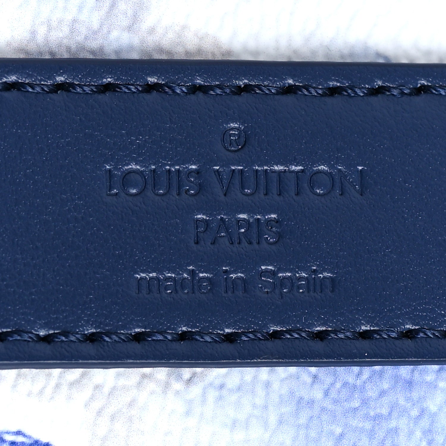 Louis Vuitton Monogram Watercolor Weekend Tote PM Blue 6 of 8
