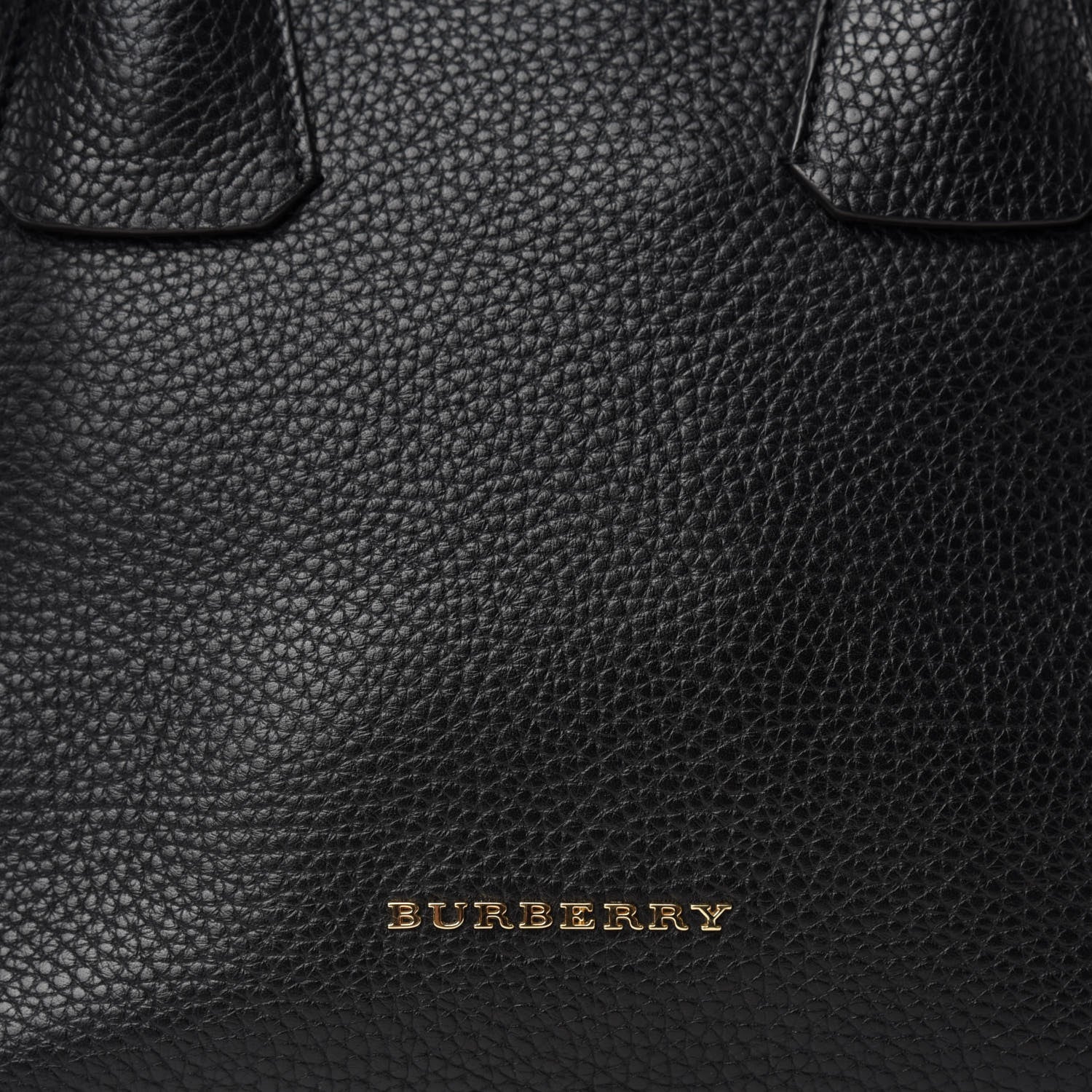 Burberry London Grainy Calfskin Small Greenwood Bowling Bag Black 11 of 11