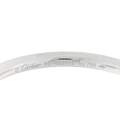 Cartier 18K White Gold Small Juste Un Clou Ring 59 8.75 4 of 5