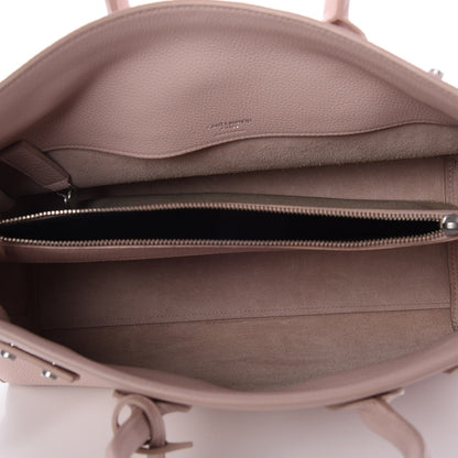 Saint Laurent Grained Calfskin Small Supple Sac De Jour Rose 5 of 8