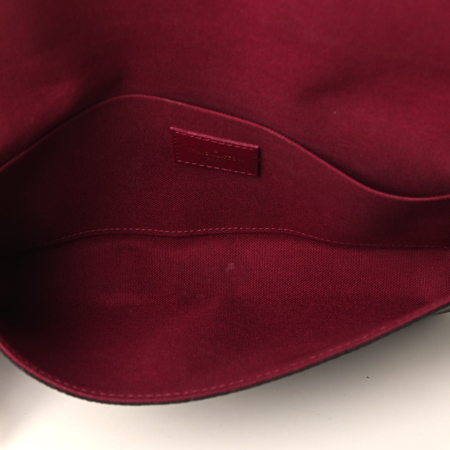 Monogram Pochette Felicie Chain Wallet Fuchsia