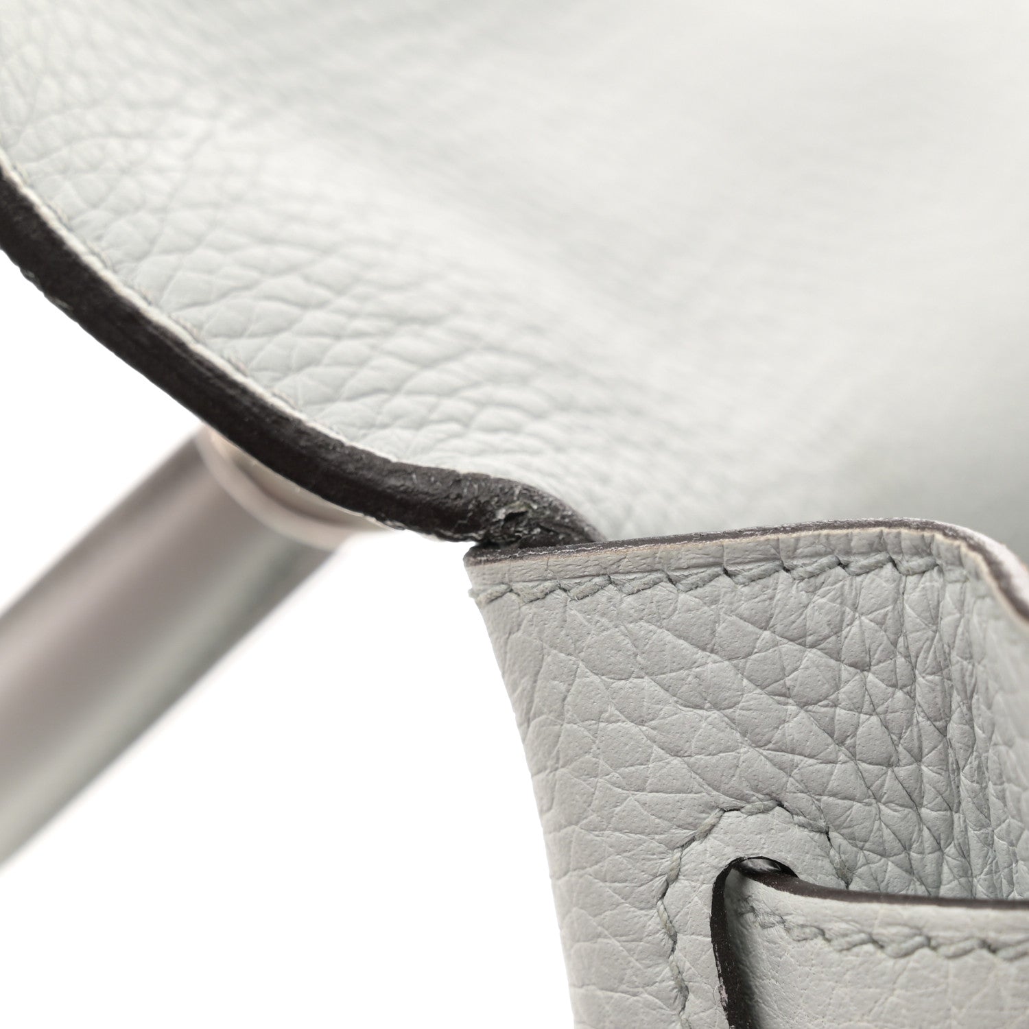 Hermes Taurillon Clemence Kelly Retourne 28 Bleu Pale 11 of 12