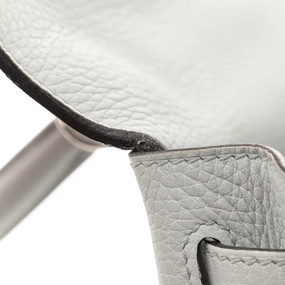 Hermes Taurillon Clemence Kelly Retourne 28 Bleu Pale 11 of 12