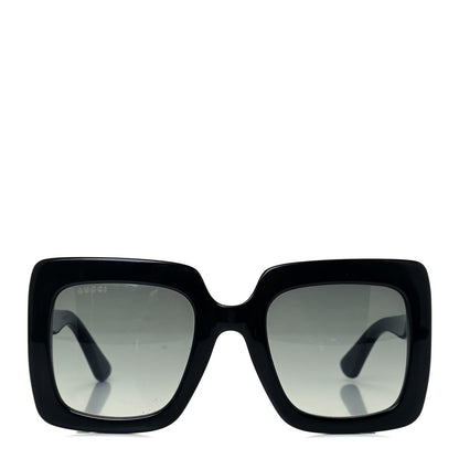 Gucci Acetate Oversize Sunglasses GG0328S Black 2 of 8