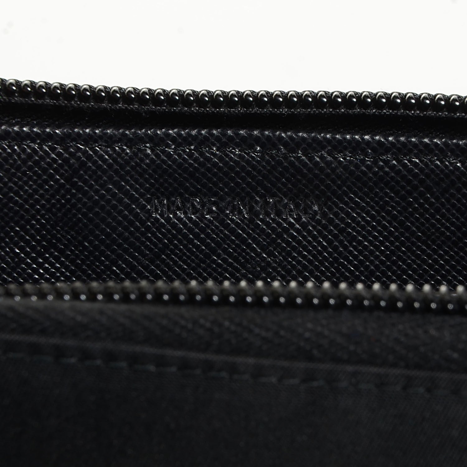 Prada Tessuto Nylon Zip Around Wallet Nero Black 8 of 9