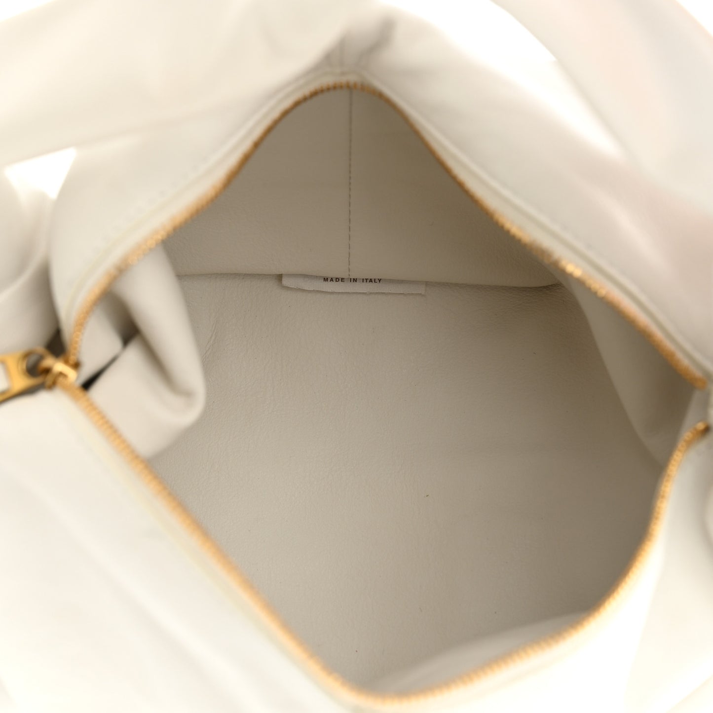 Calfskin Mini Double Knot Bag White
