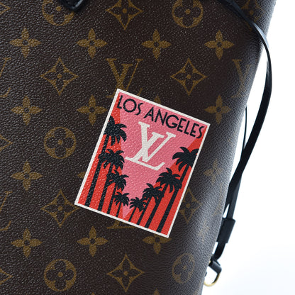 Louis Vuitton Monogram My LV World Tour Neverfull MM 13 of 15
