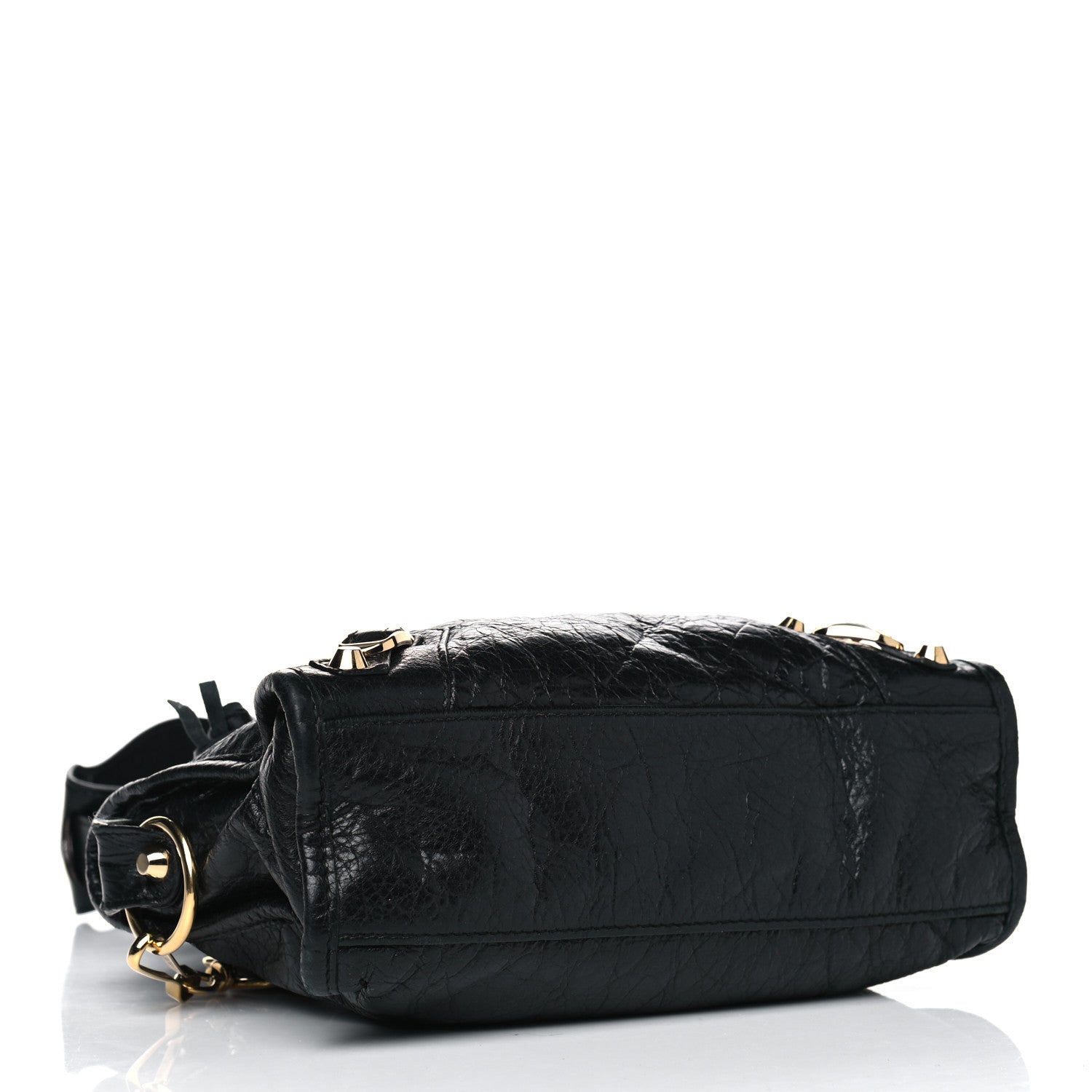 Balenciaga Agneau Classic Gold Hardware Mini City Black 3 of 13
