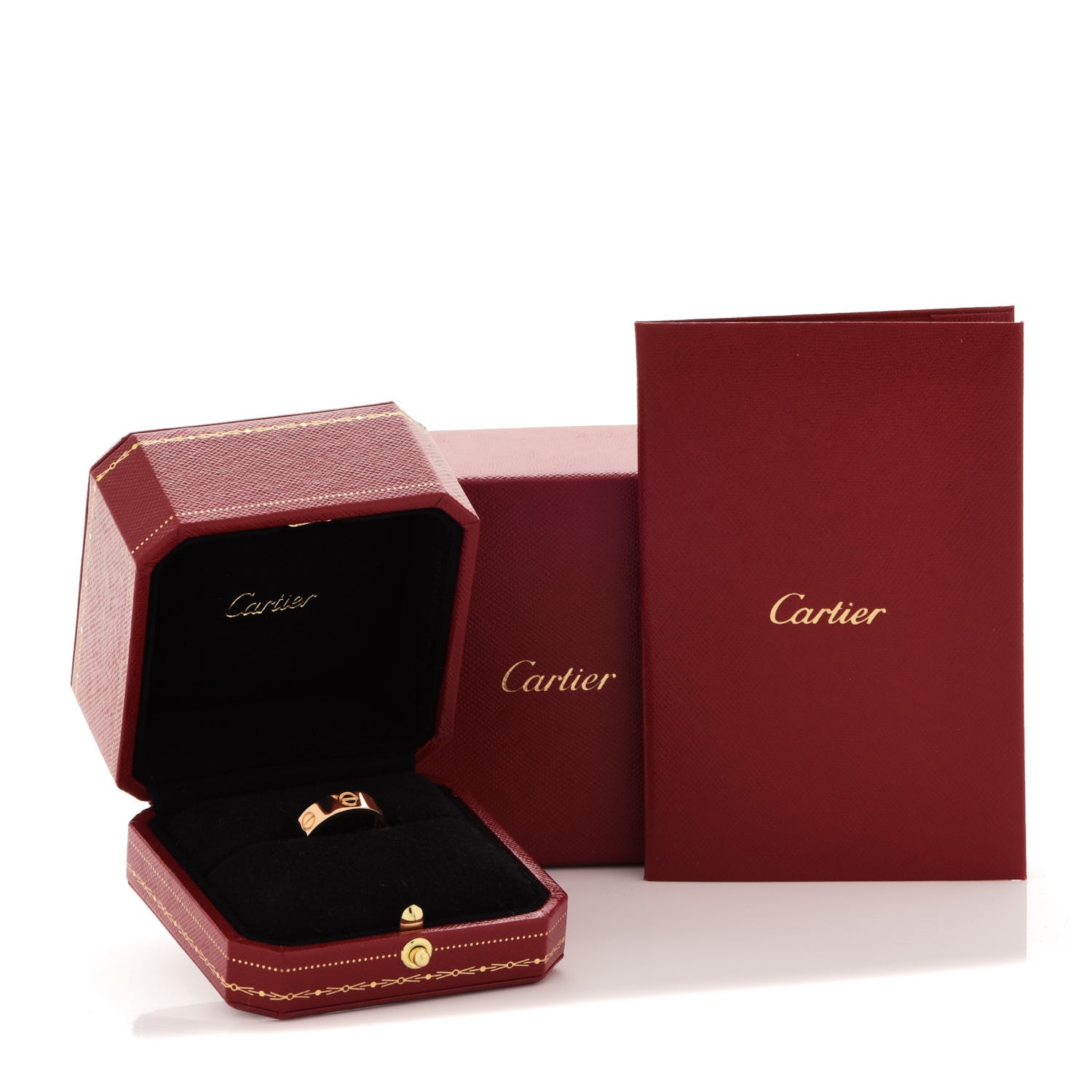 Cartier 18K Yellow Gold 5.5mm LOVE Ring 52 6 5 of 5