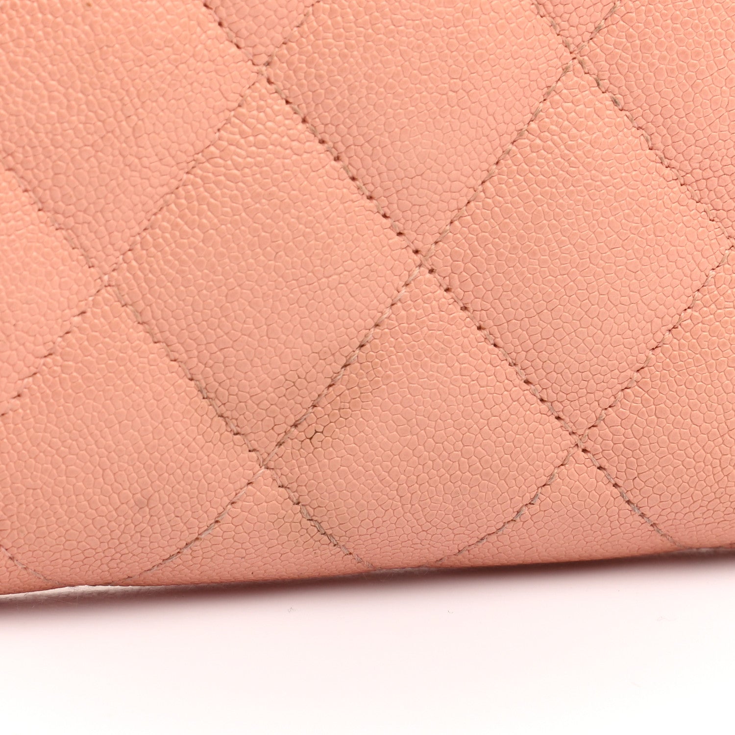 Chanel Caviar Quilted Large Boy Gusset Flap Wallet Rose Claire 15 of 17
