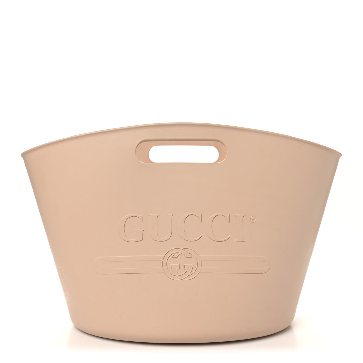 Rubber Oversized Logo Tote Rosa