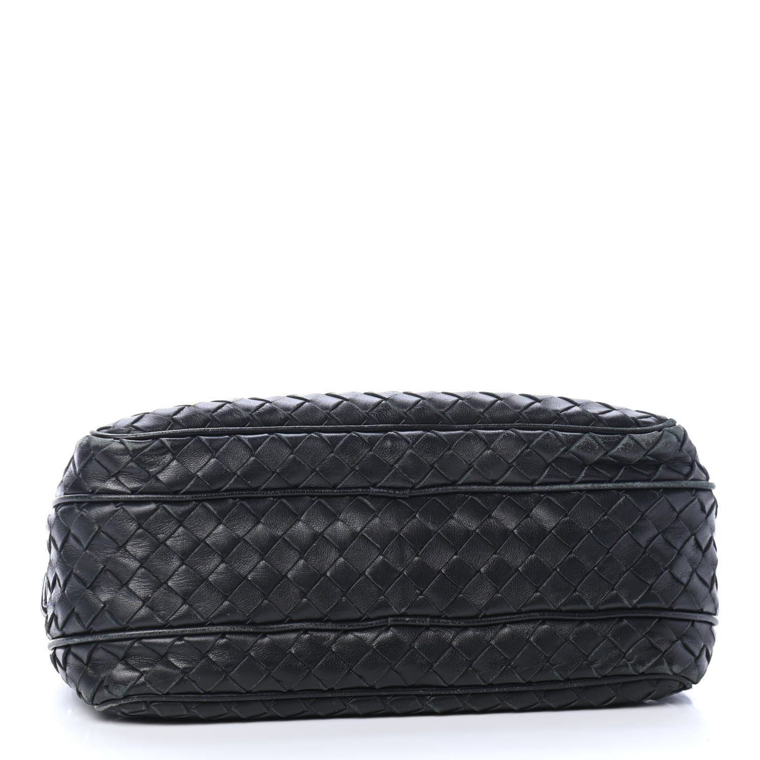 Bottega Veneta Nappa Intrecciato Shoulder Bag Black 4 of 5