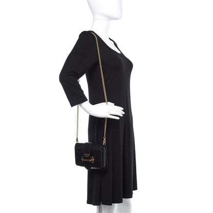 Prada Saffiano City Calf Cahier Belt Bag Black 3 of 11