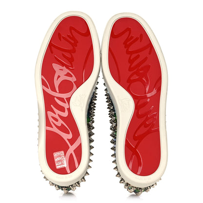Christian Louboutin Watersnake Spikes Boat Flat 42 5 of 9