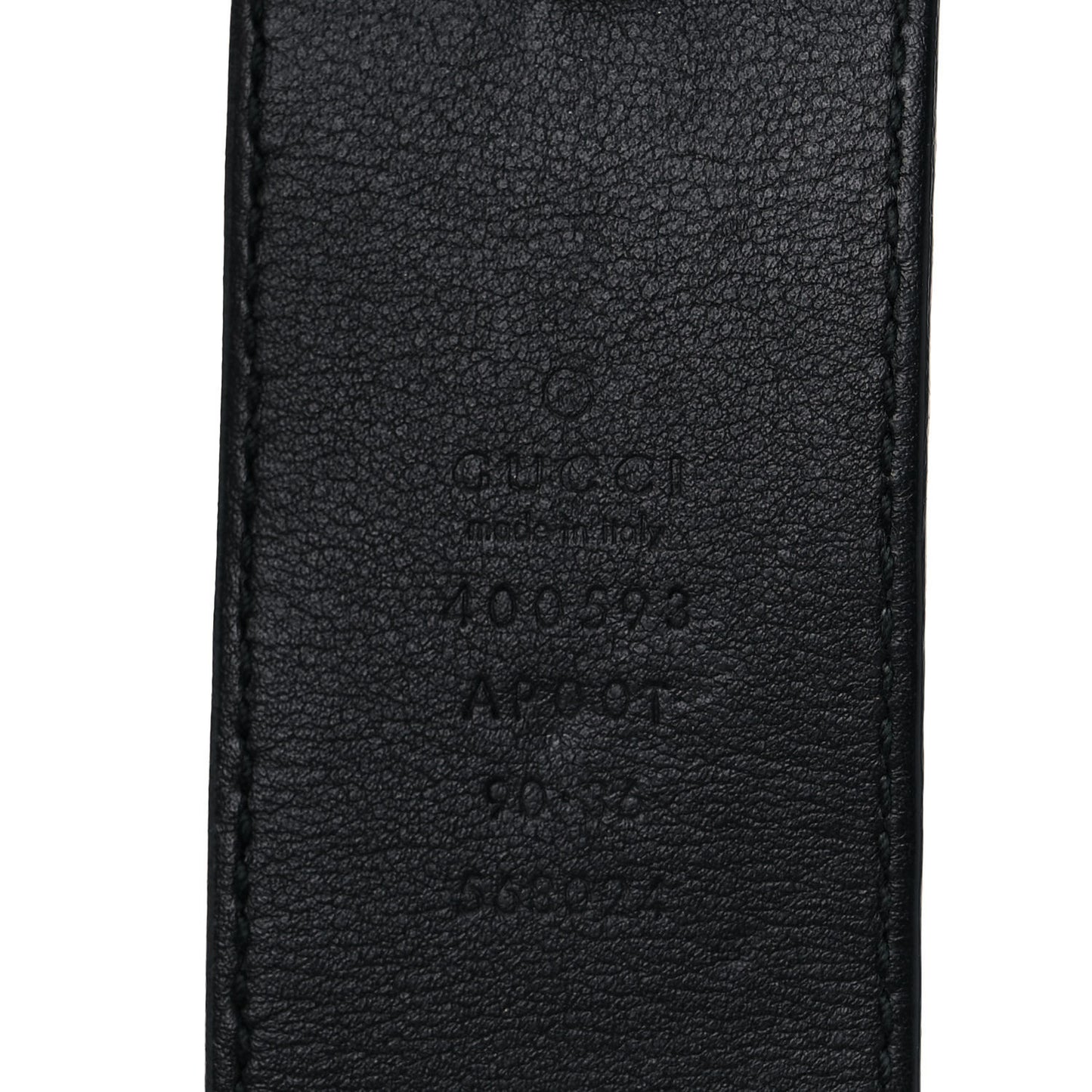 Calfskin Double G 40mm Belt 90 36 Black