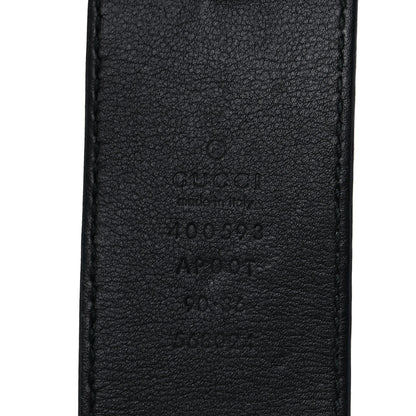 Gucci Calfskin Double G 40mm Belt 90 36 Black 3 of 7