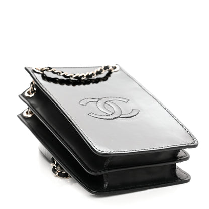 Chanel Patent CC Phone Holder Crossbody Black 4 of 11