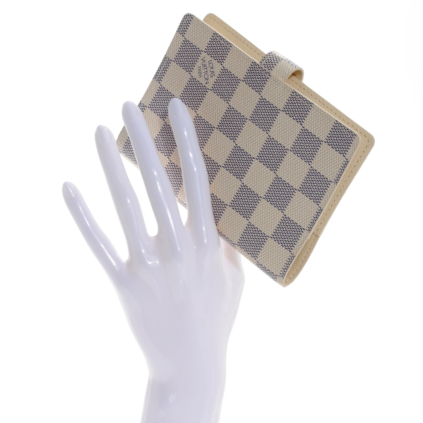 Damier Azur Small Ring Agenda Cover