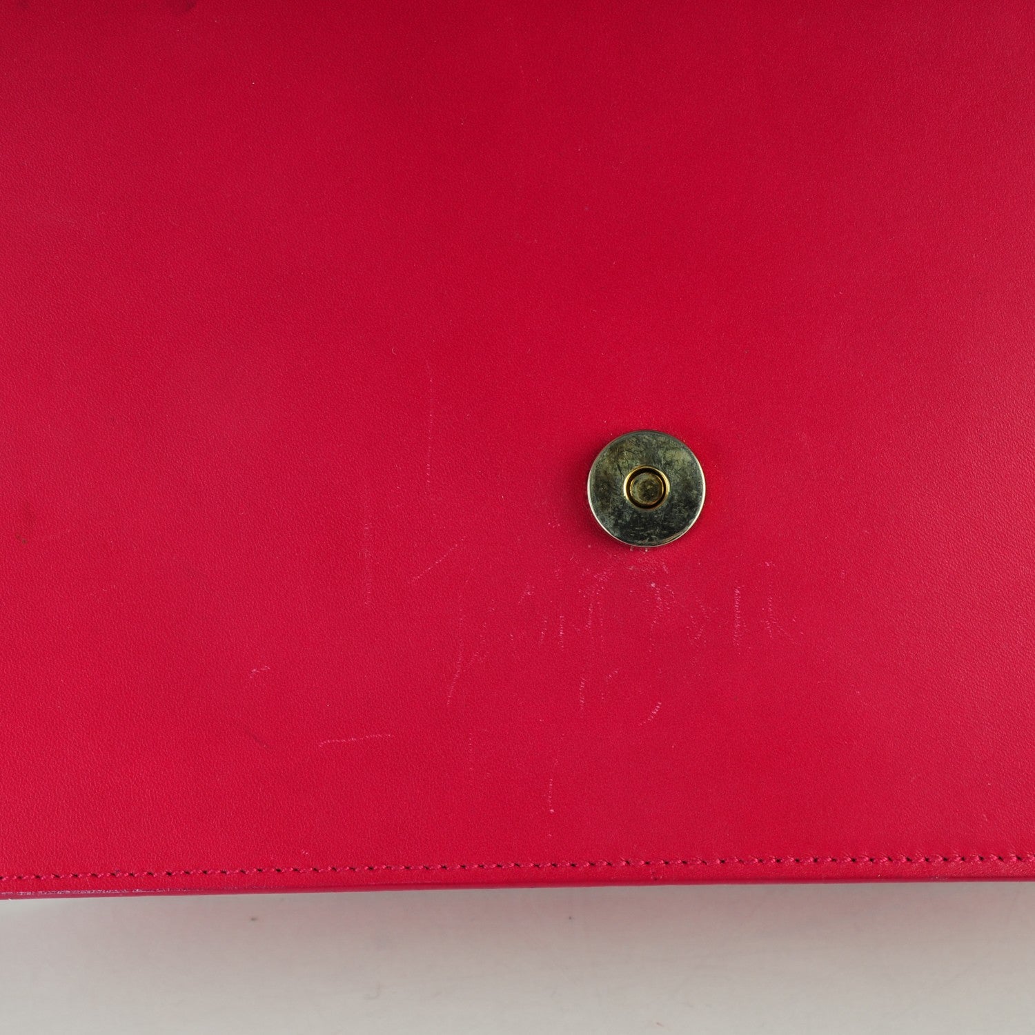 Saint Laurent Calfskin Medium Classic Betty Fuchsia 9 of 12