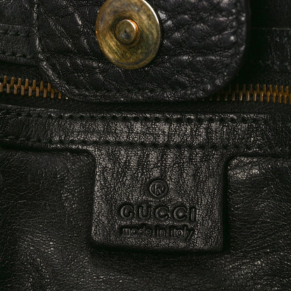 Gucci Snakeskin Large GG Running Tote Black 6 of 17