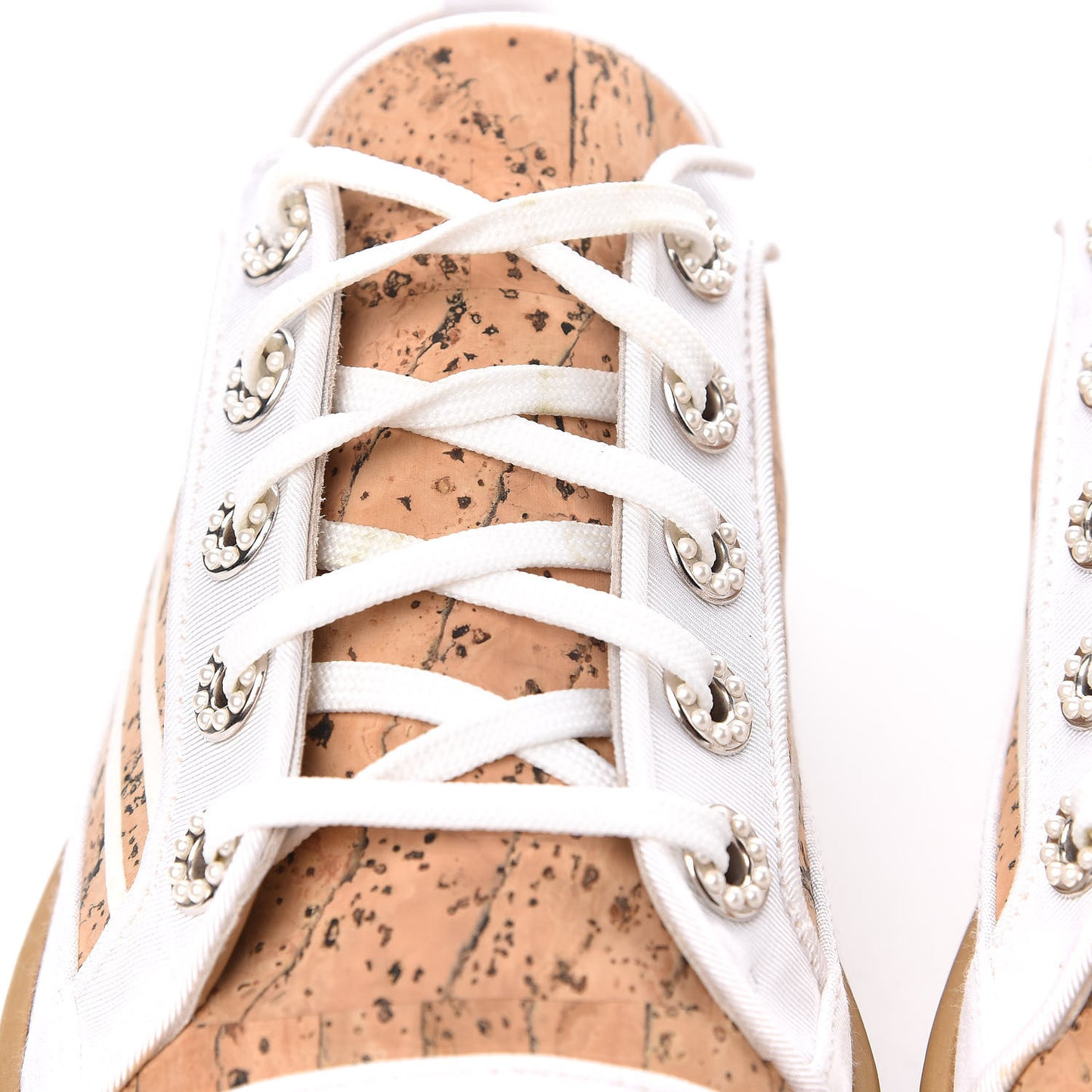 Cork Jetty Sneaker 36 Brown White